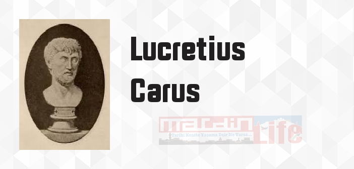 Varlığın Yapısı - Lucretius Carus Kitap özeti, konusu ve incelemesi