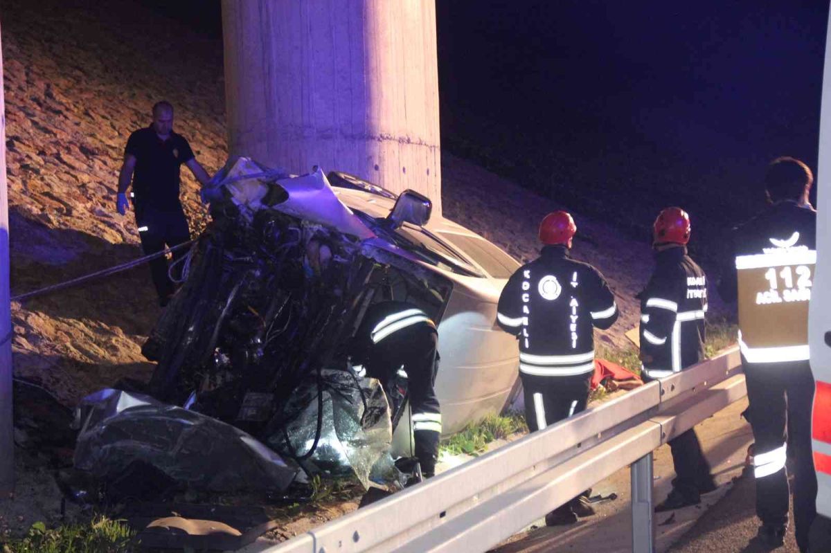 Kuzey Marmara Otoyolu nda kaza: 1 ölü 1 yaralı #6