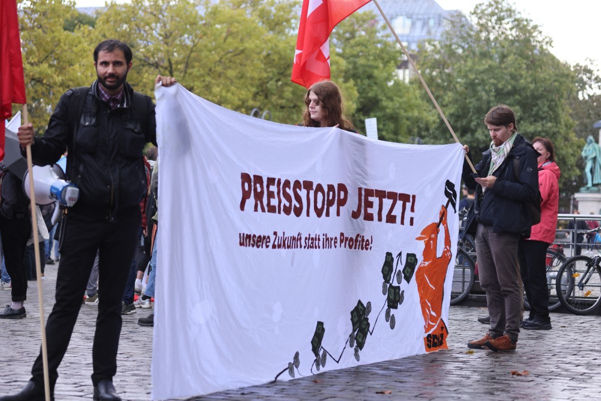 Almanya’da hayat pahalılığı protestosu #10