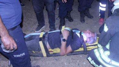 Manisa'da alkollü şahıs 30 metrelik uçuruma düştü, ekipler seferber oldu