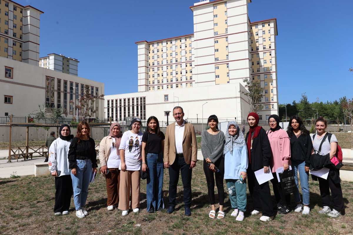 Mehmet Muharrem Kasapoğlu, Bursa’da iki GSB yurdunu ziyaret etti  #3