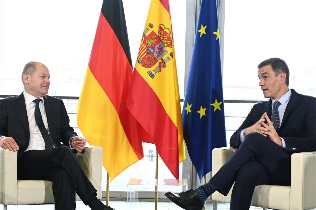 Almanya Başbakanı Scholz ile İspanya Başbakanı Sanchez, enerji krizini görüştü #4