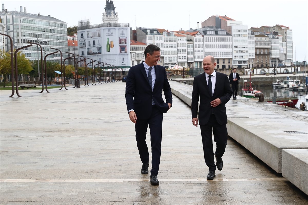 Almanya Başbakanı Scholz ile İspanya Başbakanı Sanchez, enerji krizini görüştü #1