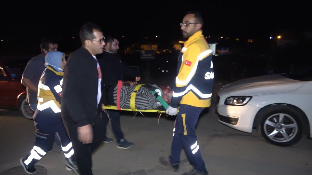 Kırıkkale de alkollü sürücü, otomobiliyle dereye uçtu: 2 yaralı #3