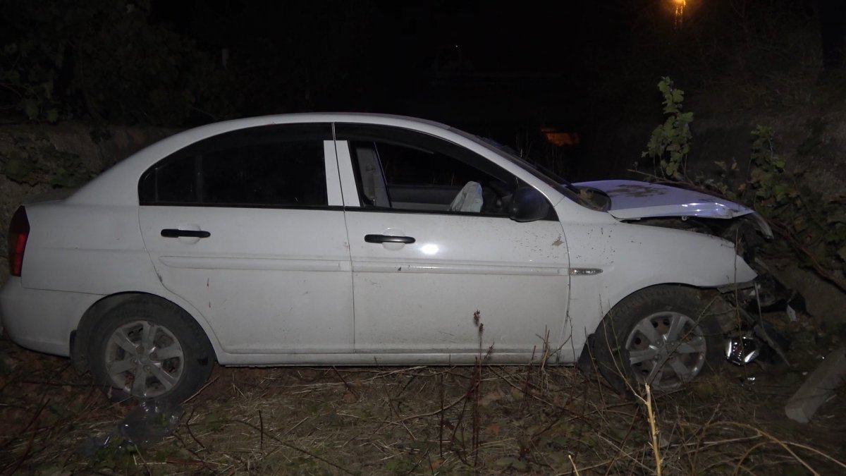 Kırıkkale de alkollü sürücü, otomobiliyle dereye uçtu: 2 yaralı #6