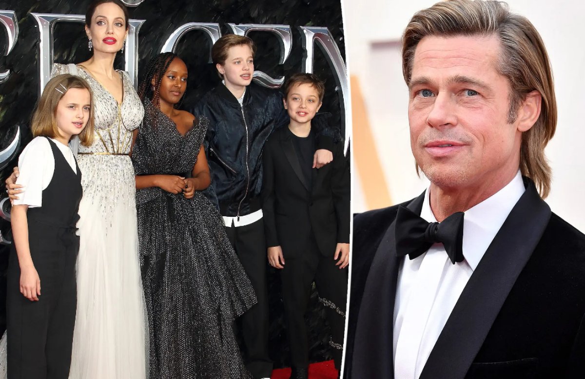 Brad Pitt, Angelina Jolie ve çocuklara şiddet uyguladı #1