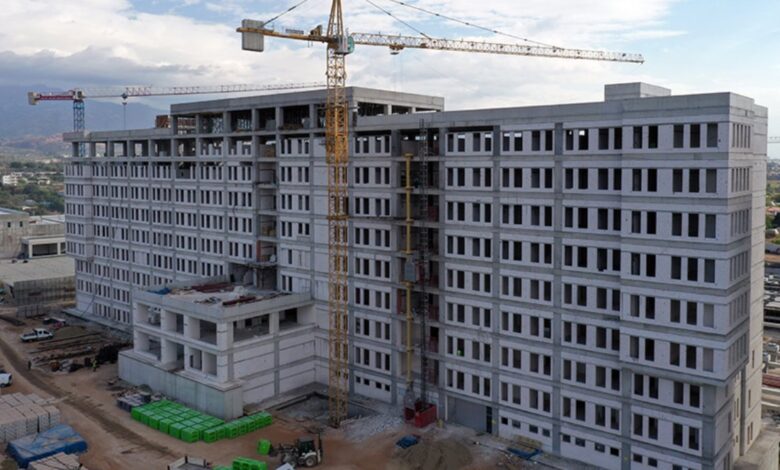 Aydın Şehir Hastanesi inşaatının yüzde 65'i tamamlandı