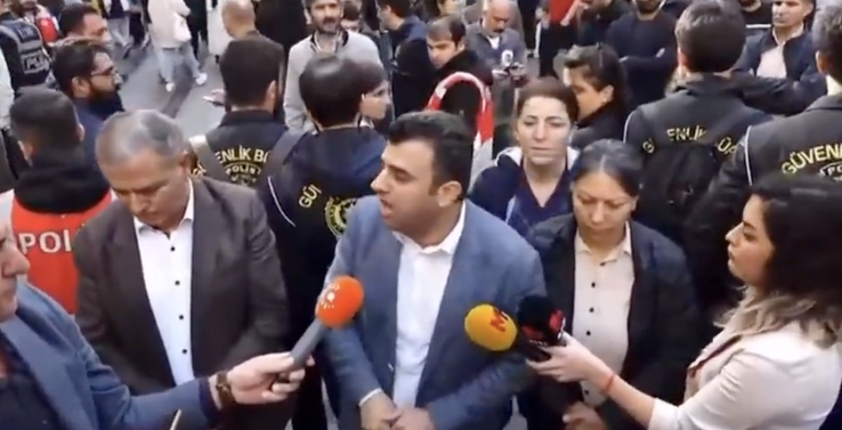 HDP li Ömer Öcalan polis teşkilatını tehdit etmeye kalktı #2