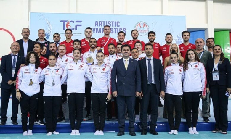 Artistik Cimnastik Dünya Challenge Kupası'nda Türk sporculardan 8 madalya