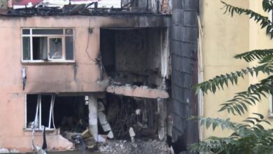 Kadıköy’de 3 katlı binadaki patlamanın şiddeti, sabah aydınlığında belirginleşti