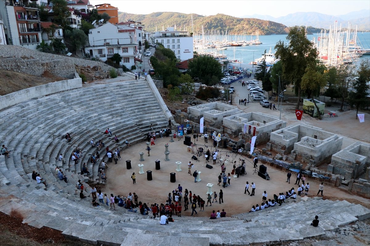 Fethiye de Telmessos Antik Tiyatrosu yeniden açıldı #1