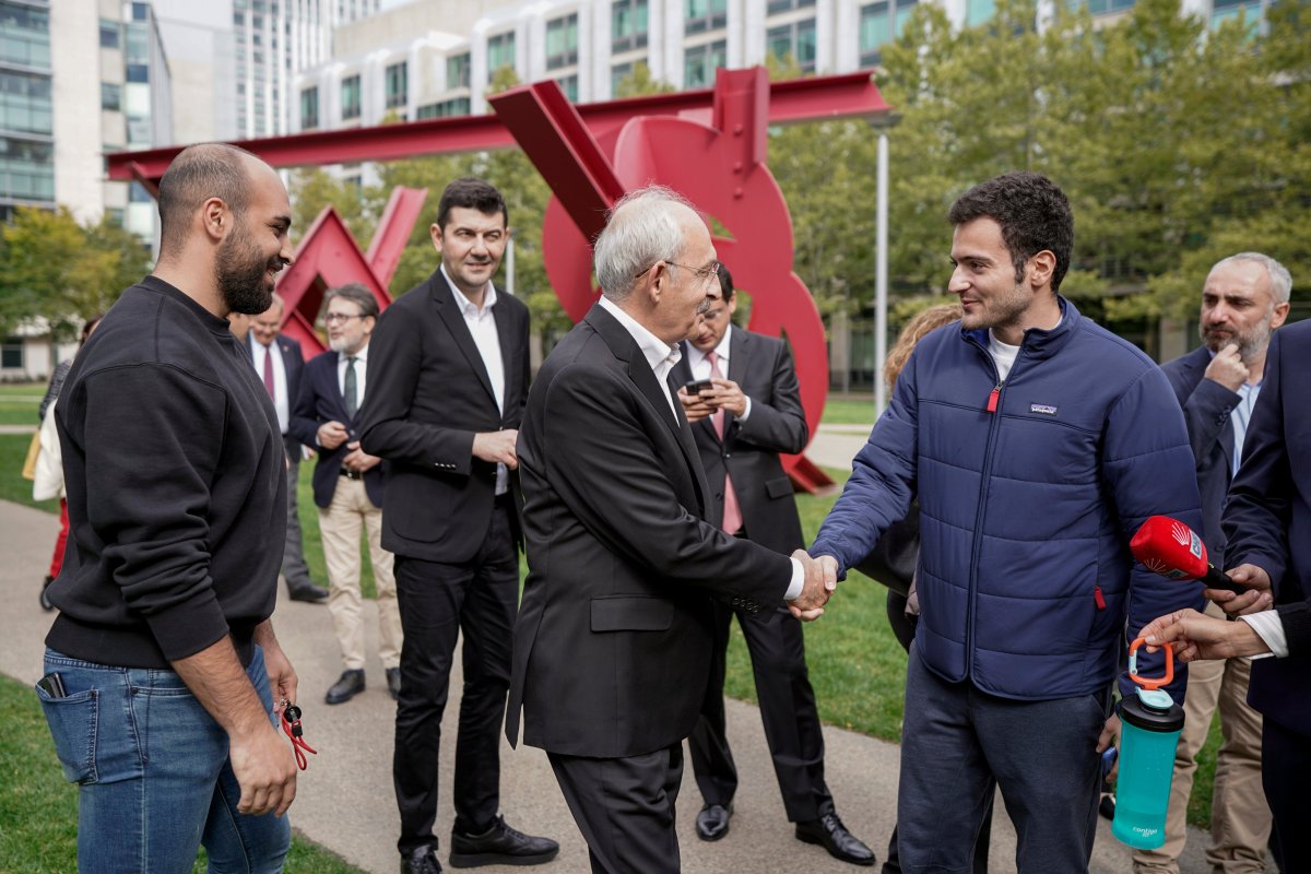 Kemal Kılıçdaroğlu nun MIT de bilim insanları ile temasları #6