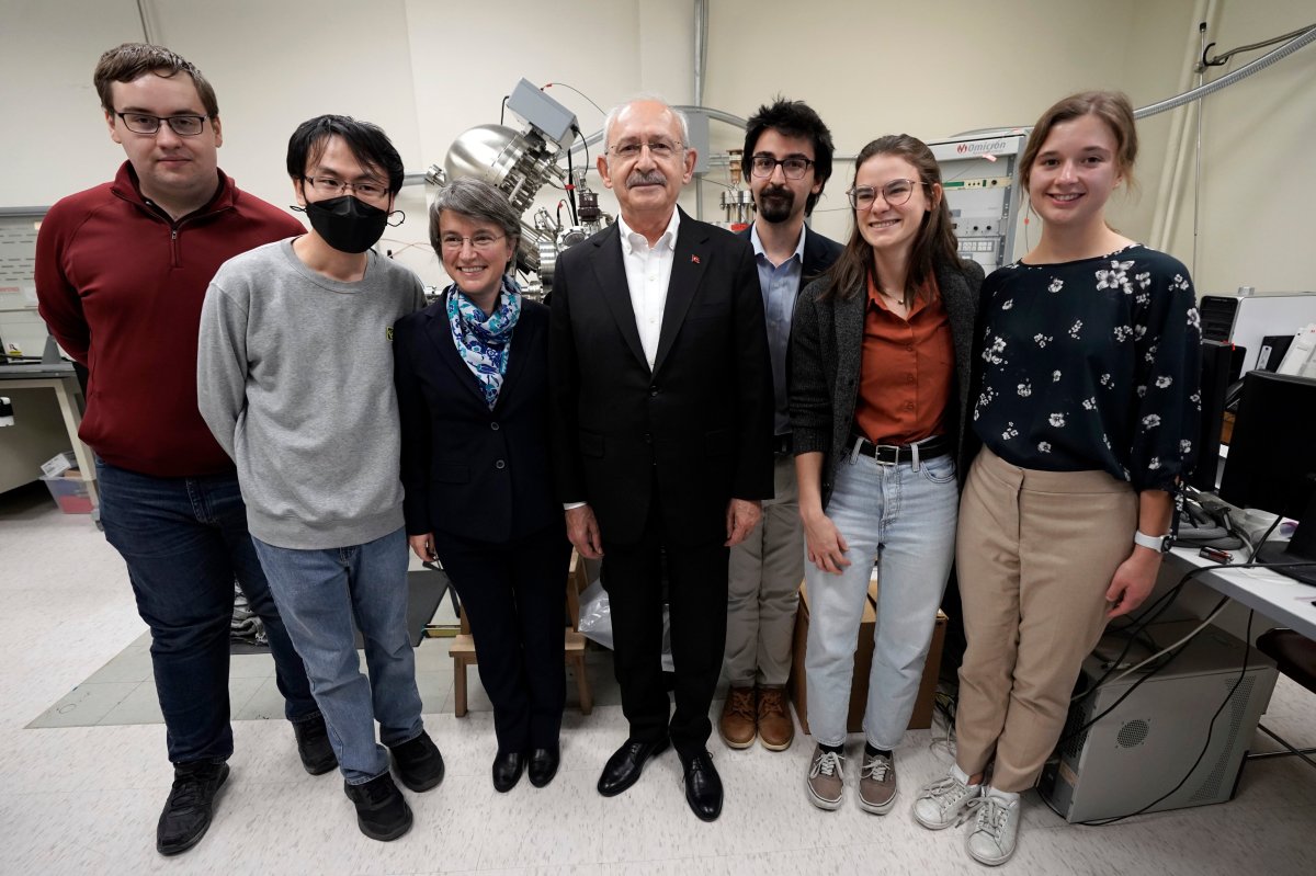 Kemal Kılıçdaroğlu nun MIT de bilim insanları ile temasları #10