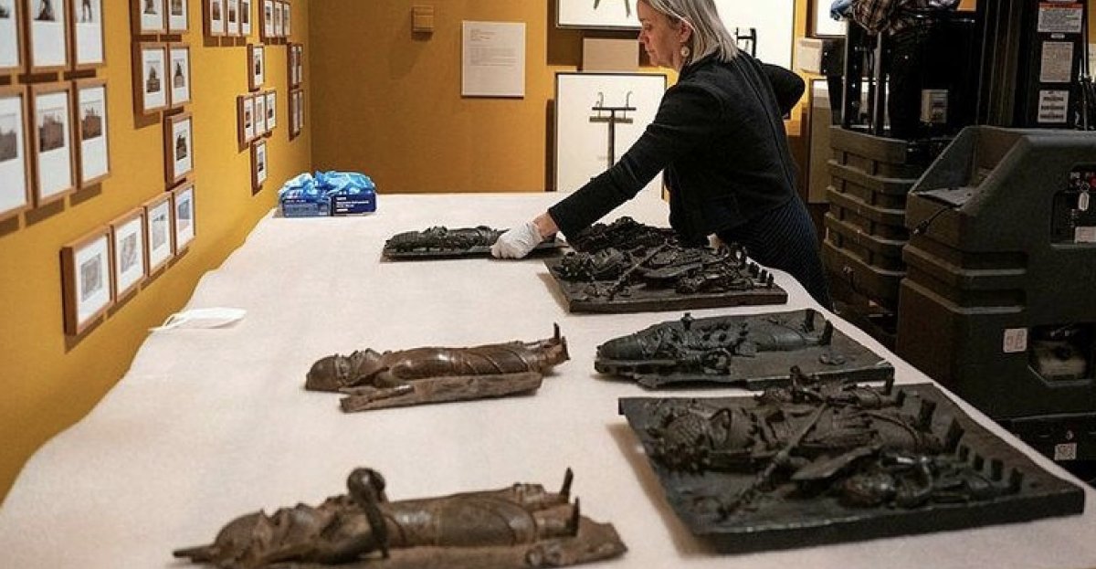 ABD müzesi, Nijerya ya ait 125 yıllık bronz heykelleri iade edecek #3