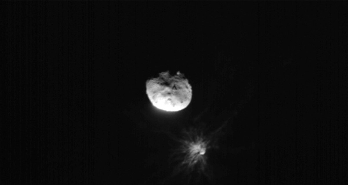 NASA nın DART misyonu başarılı: Asteroidin yörüngesi değişti #7