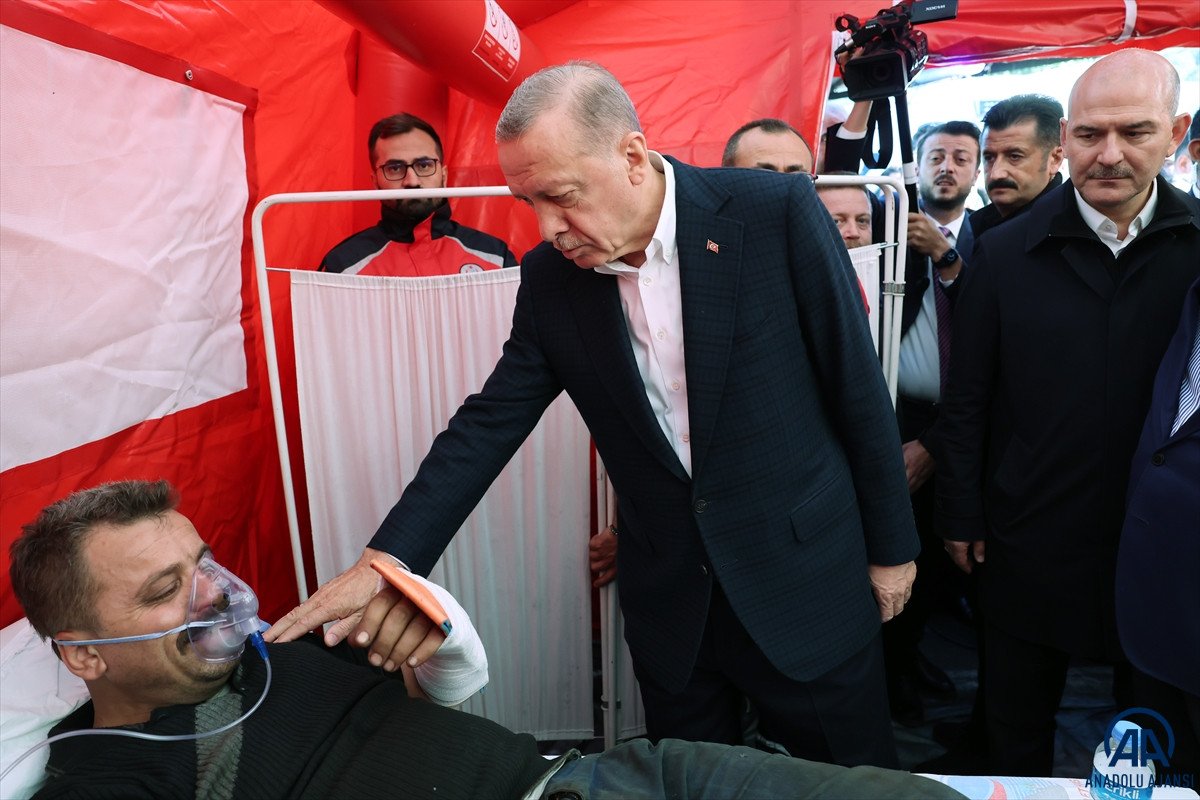 Cumhurbaşkanı Erdoğan Bartın da incelemelerde bulundu #7