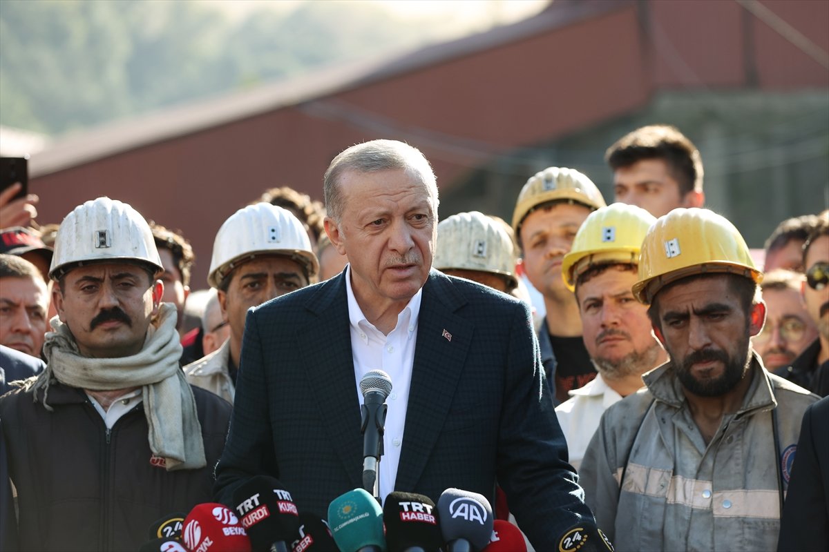 Cumhurbaşkanı Erdoğan Bartın da incelemelerde bulundu #3