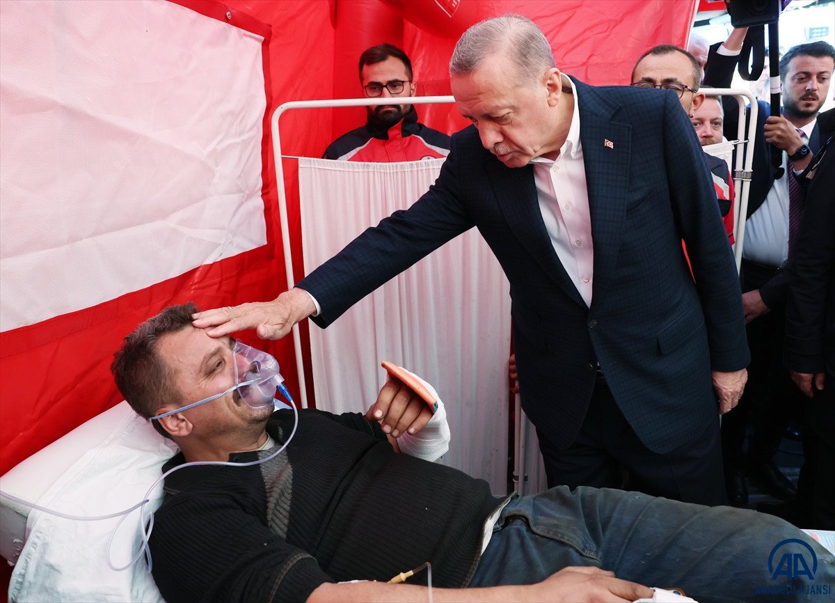 Cumhurbaşkanı Erdoğan Bartın da incelemelerde bulundu #8
