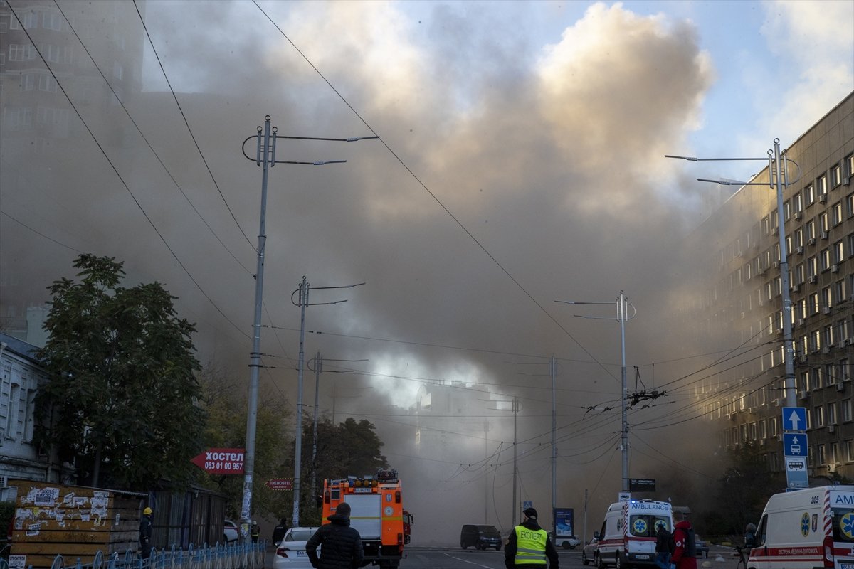 Rus ordusu Ukrayna nın başkenti Kiev e saldırı düzenledi #9