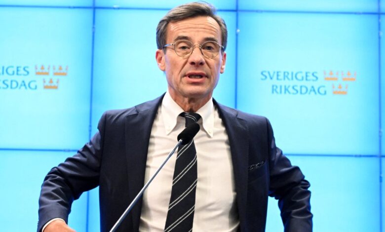 İsveç'te yeni başbakan, Ulf Kristersson oldu