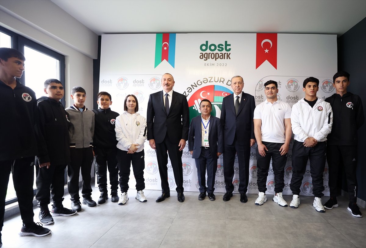 Cumhurbaşkanı Erdoğan ın Azerbaycan ziyaretinde Aliyev hünerlerini gösterdi #5