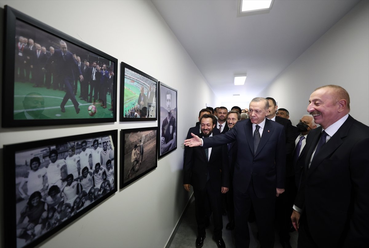 Cumhurbaşkanı Erdoğan ın Azerbaycan ziyaretinde Aliyev hünerlerini gösterdi #2