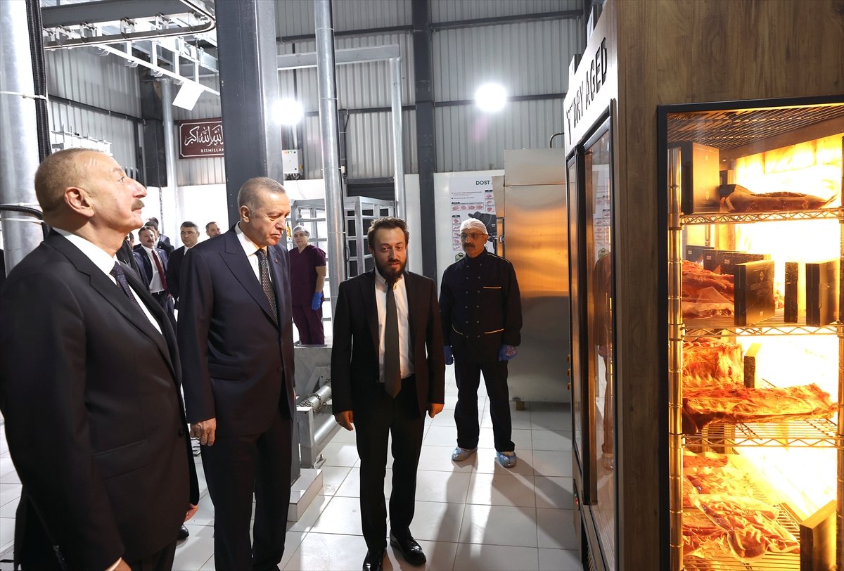 Cumhurbaşkanı Erdoğan ın Azerbaycan ziyaretinde Aliyev hünerlerini gösterdi #1
