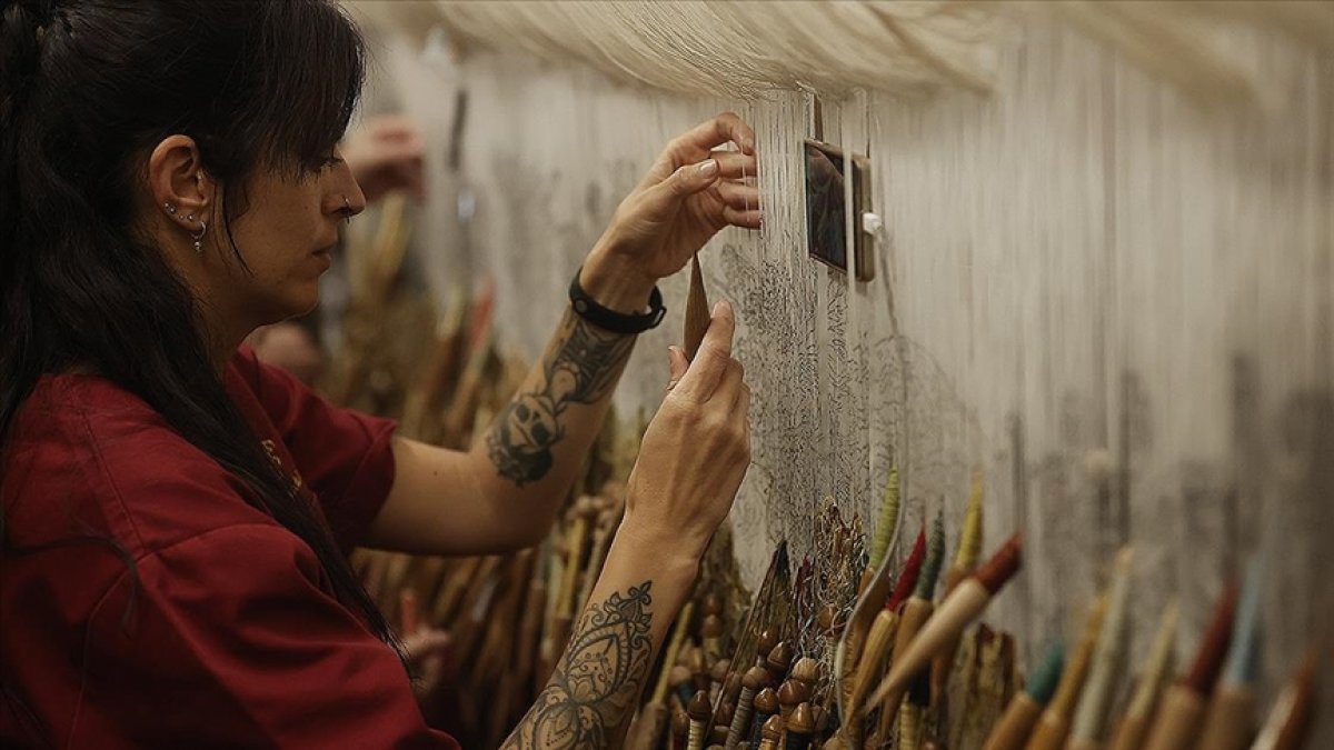 İspanya da Müslümanlardan öğrenilen halı dokuma sanatı yaşatılıyor #3