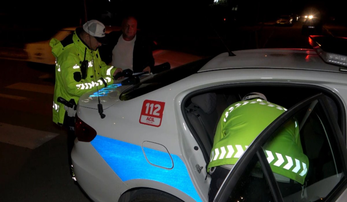 Aksaray da alkollü araç kullanan sürücü: İnşallah bir daha yapmam #1