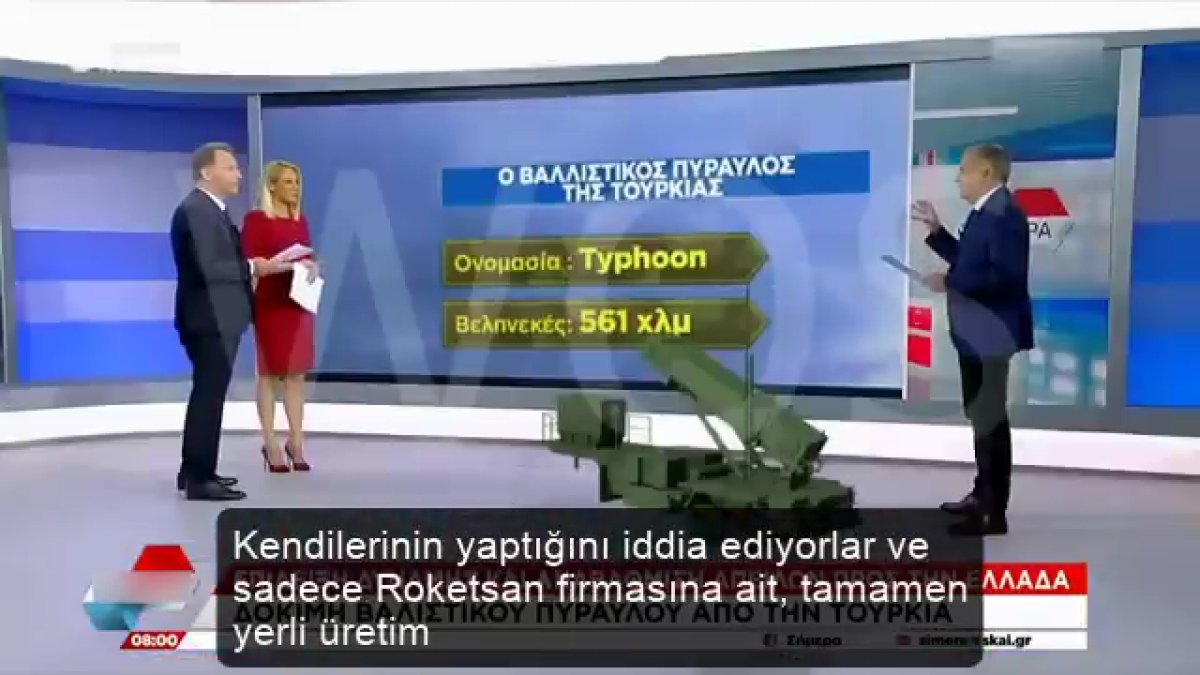 Yunan spiker yerli füze  Tayfun  şaşkınlığı: Türklerde bu teknoloji var mı  #1