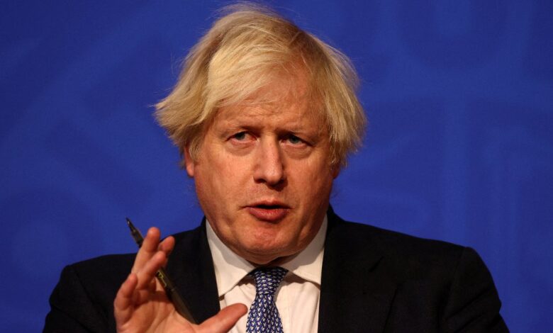 Boris Johnson, destekçileriyle toplantı yaptı