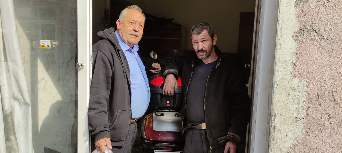 Bursa da gözleri görmeyen motosiklet tamircisi #6