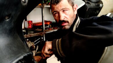 Bursa'da gözleri görmeyen motosiklet tamircisi