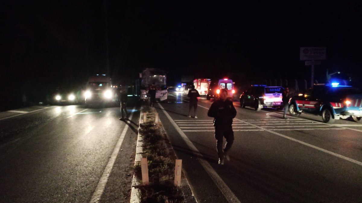 Sivas ta yola çıkan at kazaya neden oldu: 13 kişi yaralandı #2
