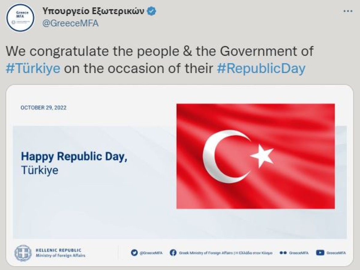 Yunanistan, 29 Ekim Cumhuriyet Bayramı nı kutladı #1