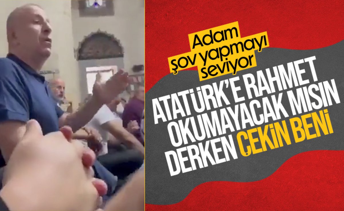 Cuma hutbesinde Atatürk ü anmayan imama cemaat tepkisi #3