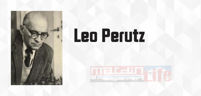 Kıyamet Günü Ustası - Leo Perutz Kitap özeti, konusu ve incelemesi