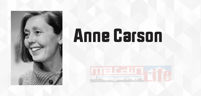Kocanın Güzelliği - Anne Carson Kitap özeti, konusu ve incelemesi