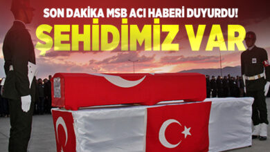 MSB kara haberi verdi: Hain saldırı düzenlediler! Şehidin var Türkiye!
