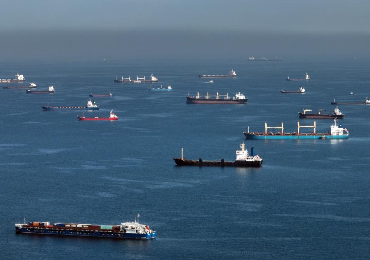 Tahıl koridoru için gelen 170 gemi, İstanbul Boğazı çevresinde bekliyor #5