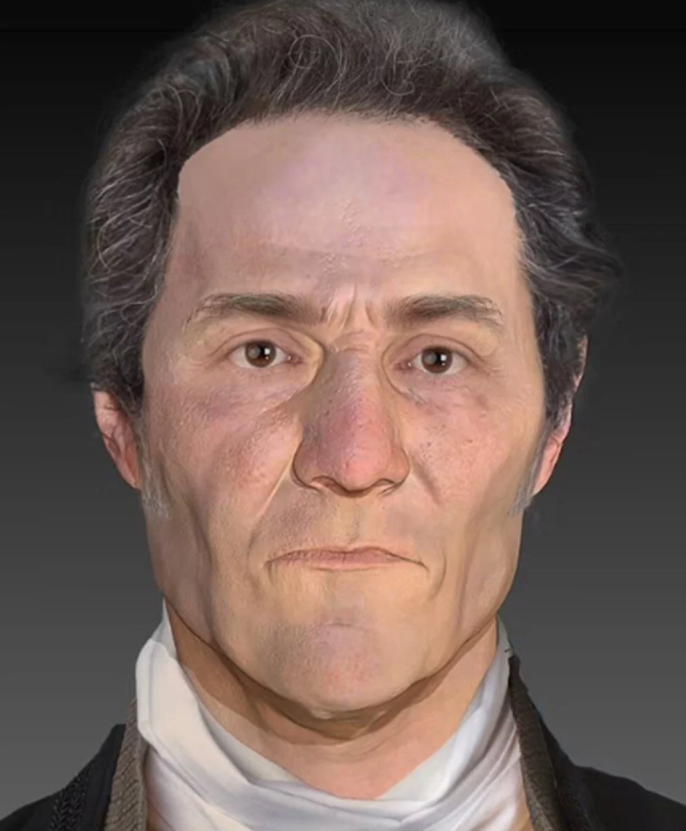 200 yıl önce yaşayan vampir adamın yüzü yeniden canlandırıldı #3
