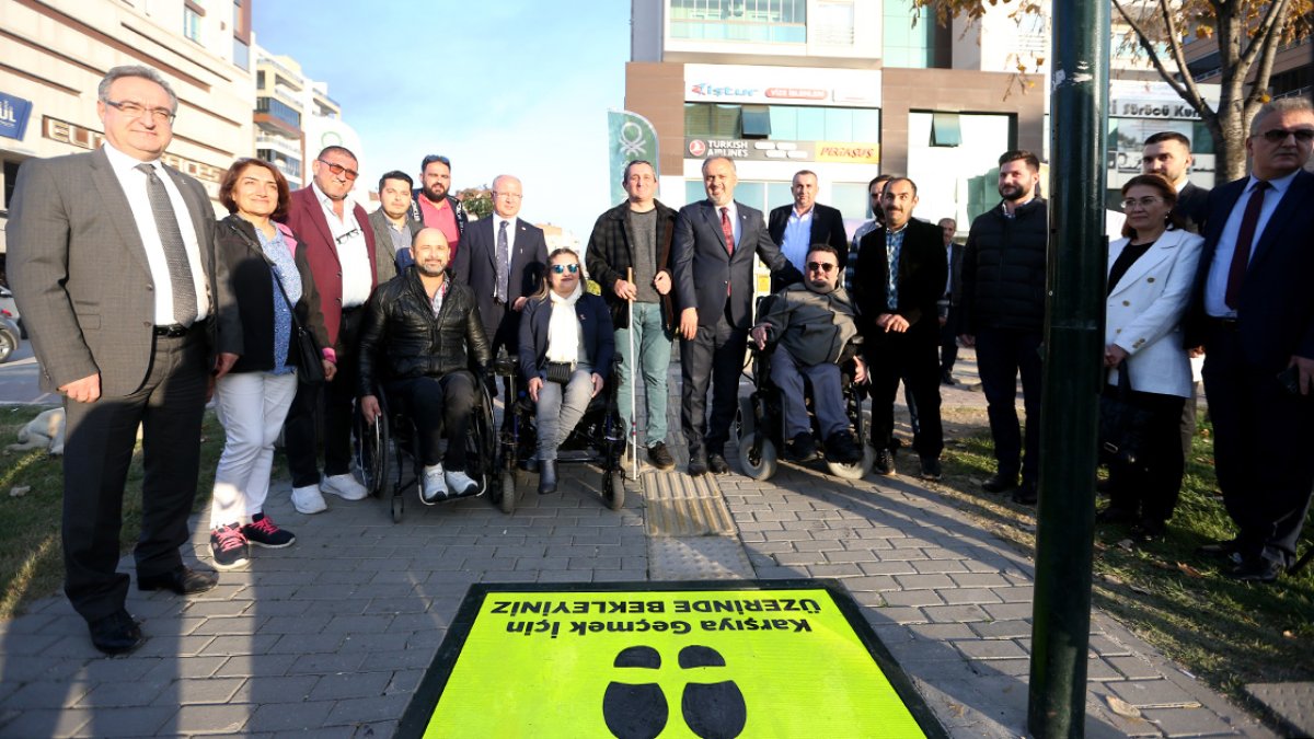 Bursa Büyükşehir Belediyesi yayalar için  Zemin Yaya  projesini geliştirdi #5
