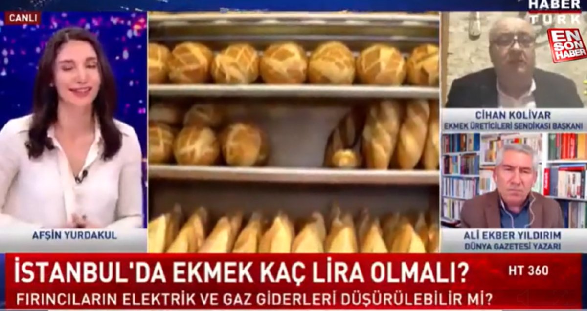 Ekmek Üreticileri Sendikası Başkanı Kolivar: Ekmek aptal toplumların gıda maddesi #1