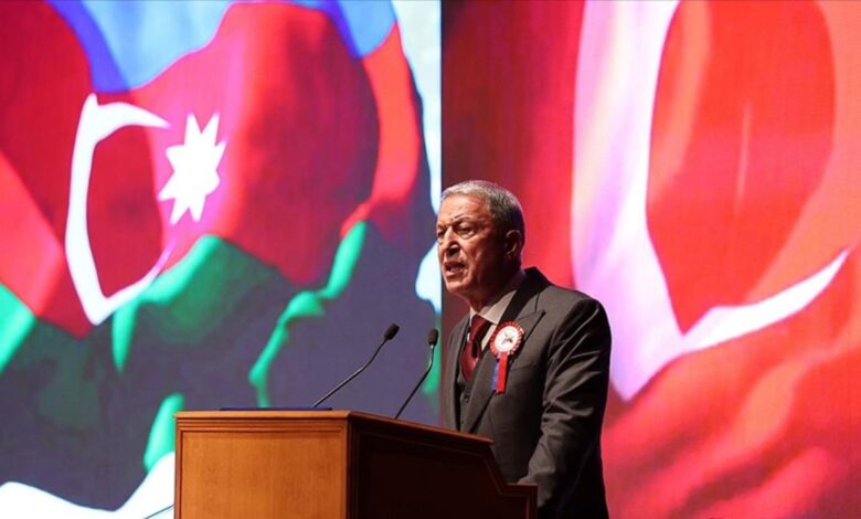 Hulusi Akar: Azerbaycan ve Türkiye'nin uzattığı barış eli Ermenistan tarafından anlaşılmalı