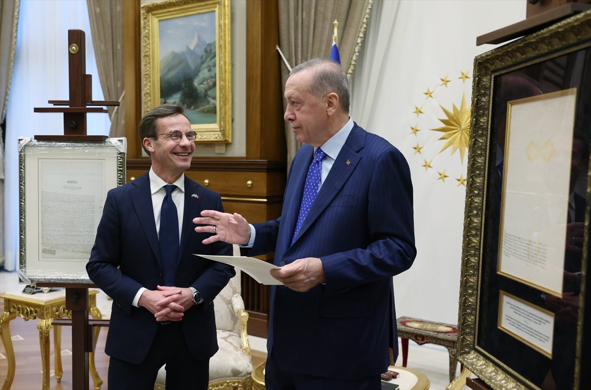 Cumhurbaşkanı Erdoğan dan Kristersson a Osmanlı sürprizi #2