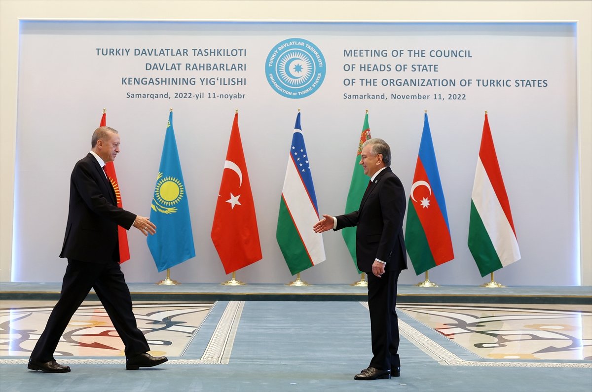 Cumhurbaşkanı Erdoğan Türk Devlet Teşkilatları Konseyi nde konuştu #5