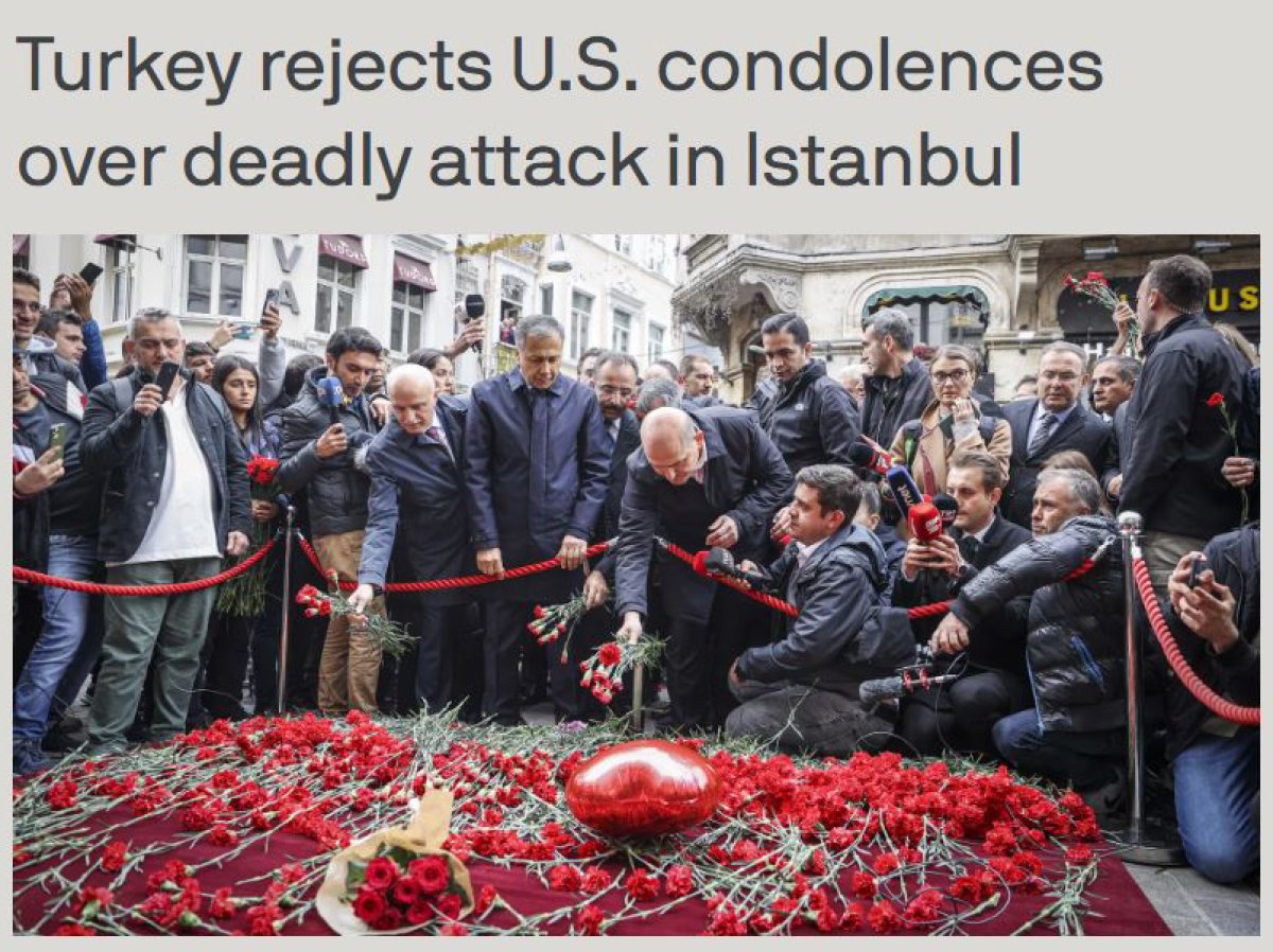 ABD: Taksim deki saldırıda rolümüz yok #1