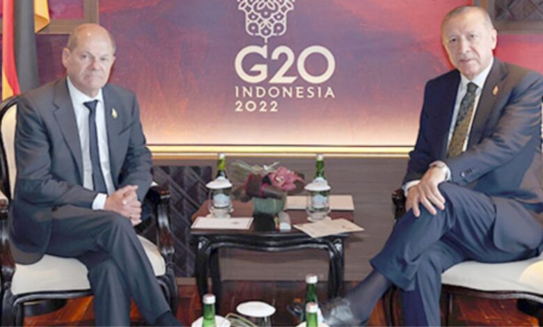 Cumhurbaşkanı Erdoğan ile Kılıçdaroğlu'nun diplomasi kareleri