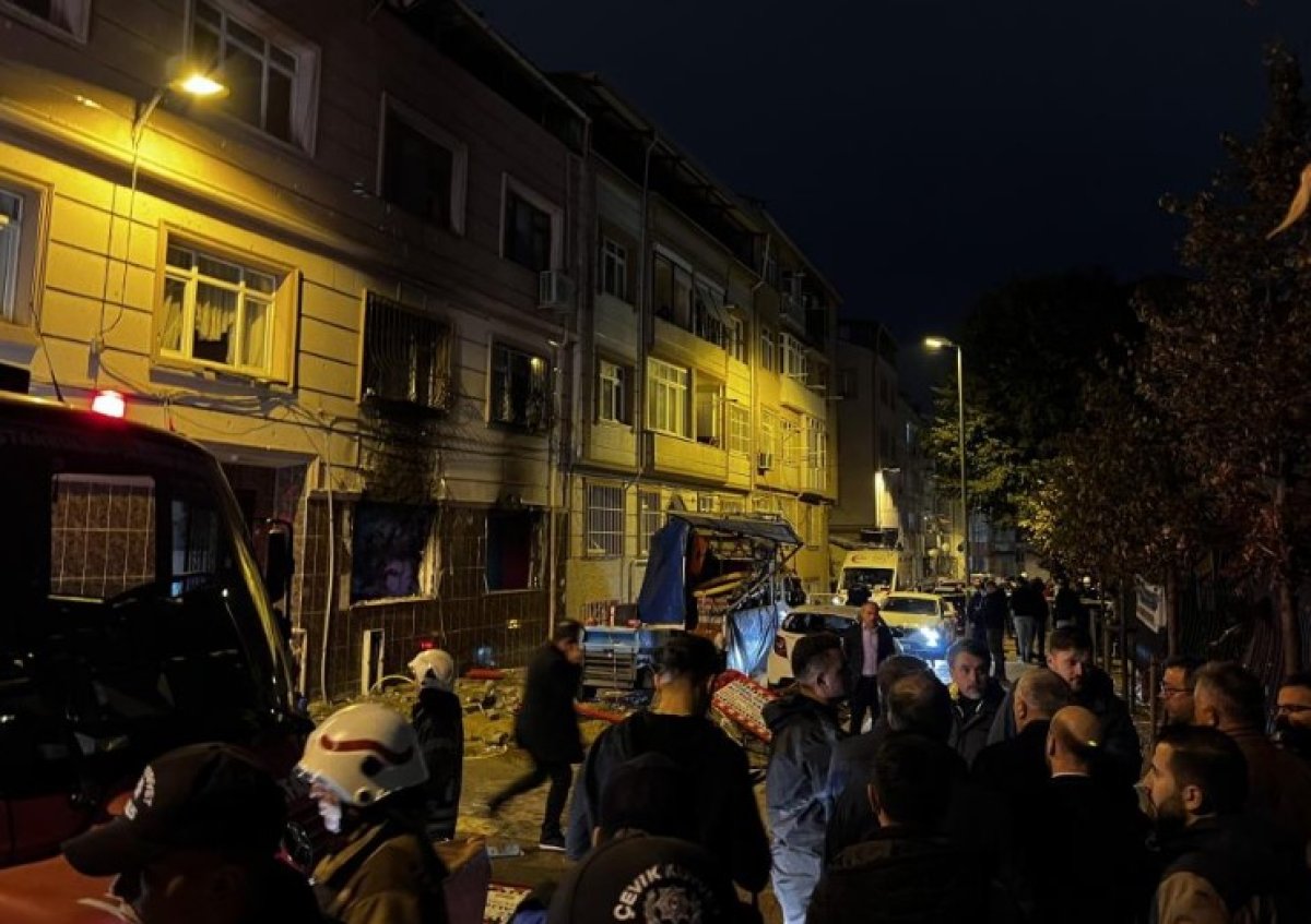 İstanbul Fatih te doğalgaz patlaması: 10 yaralı #1