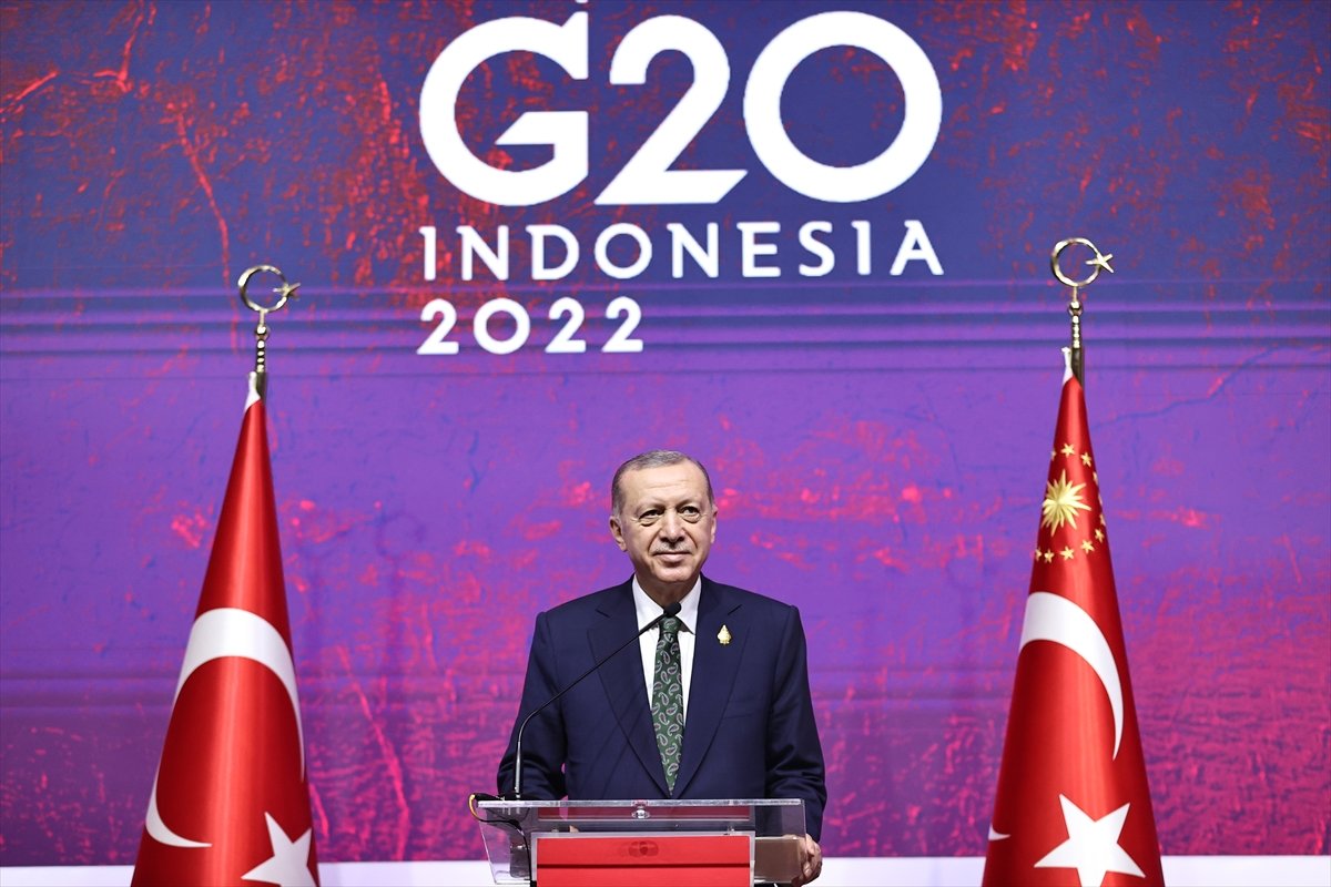 Cumhurbaşkanı Erdoğan dan G20 Liderler Zirvesi paylaşımı #2